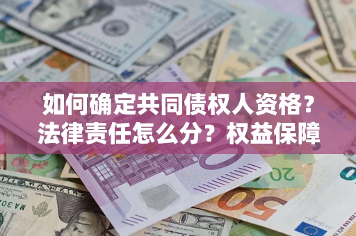 武汉如何确定共同债权人资格？法律责任怎么分？权益保障技巧揭秘！