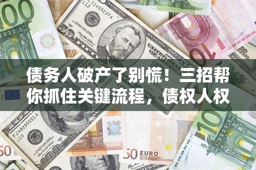 武汉债务人破产了别慌！三招帮你抓住关键流程，债权人权益不再缩水