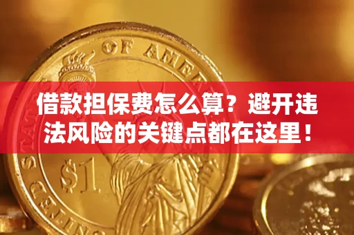 武汉借款担保费怎么算？避开违法风险的关键点都在这里！