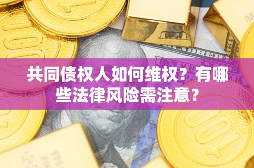 武汉共同债权人如何维权？有哪些法律风险需注意？