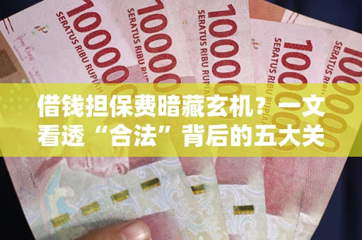 武汉借钱担保费暗藏玄机？一文看透“合法”背后的五大关键陷阱