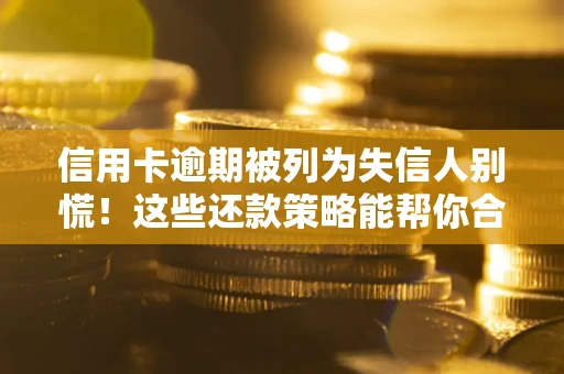 武汉信用卡逾期被列为失信人别慌！这些还款策略能帮你合法止损