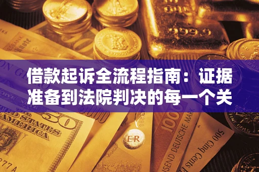 武汉借款起诉全流程指南：证据准备到法院判决的每一个关键步骤