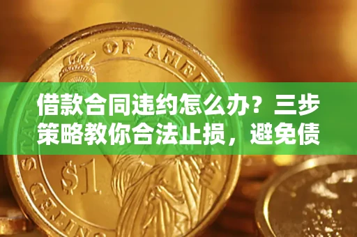 武汉借款合同违约怎么办？三步策略教你合法止损，避免债务危机升级