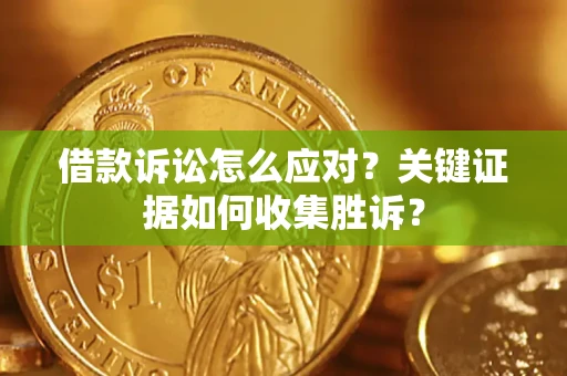 武汉借款诉讼怎么应对？关键证据如何收集胜诉？